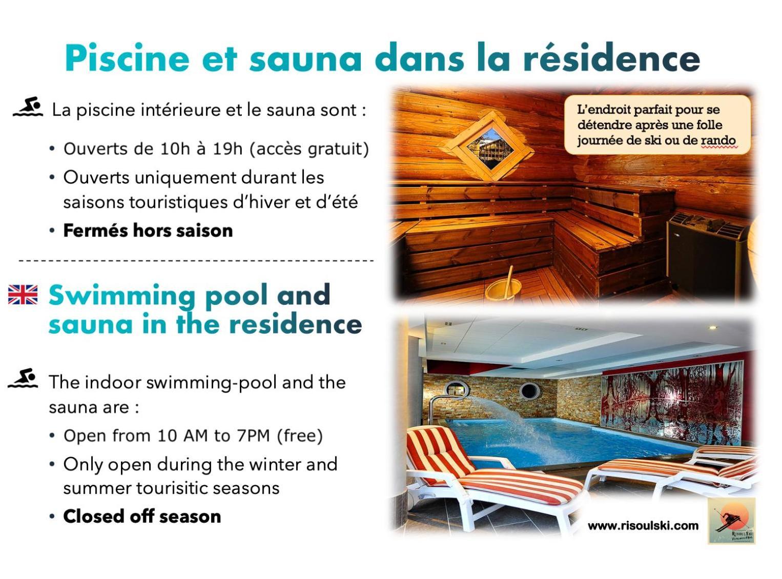 Apartment Risoulski Antares - Piscine Et Sauna *